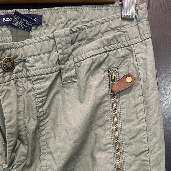 Boston Proper Y2K 90s Kim Possible Army Green Baggy Utility Cargo Pants Size 2 - Picture 8 of 13